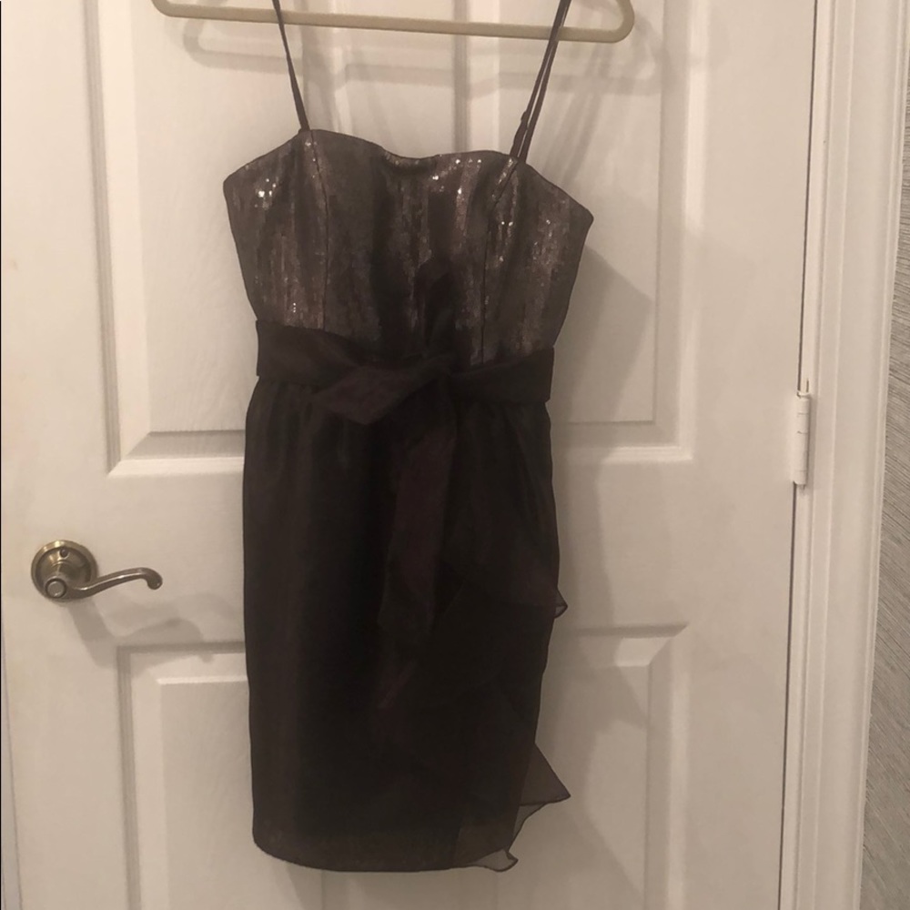 Aidan Mattox sequin cocktail dress